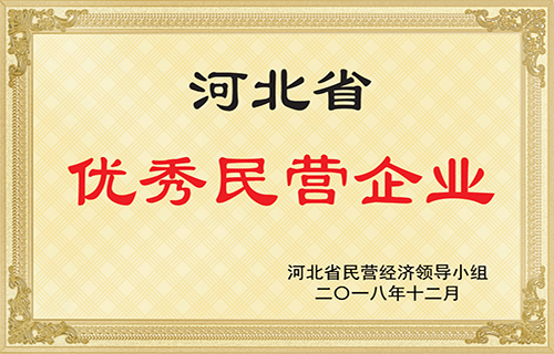 河北省優(yōu)秀民營(yíng)企業(yè)